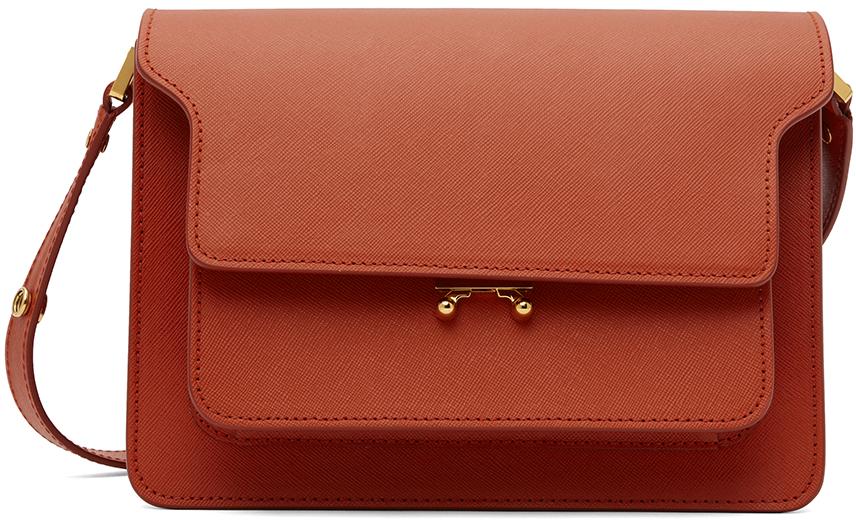 【送料&関税込】Marni Trunk Saffiano Shoulder Bag Marni Trunk Saffiano Leather Shoulder Bag | THE FLAMEL®