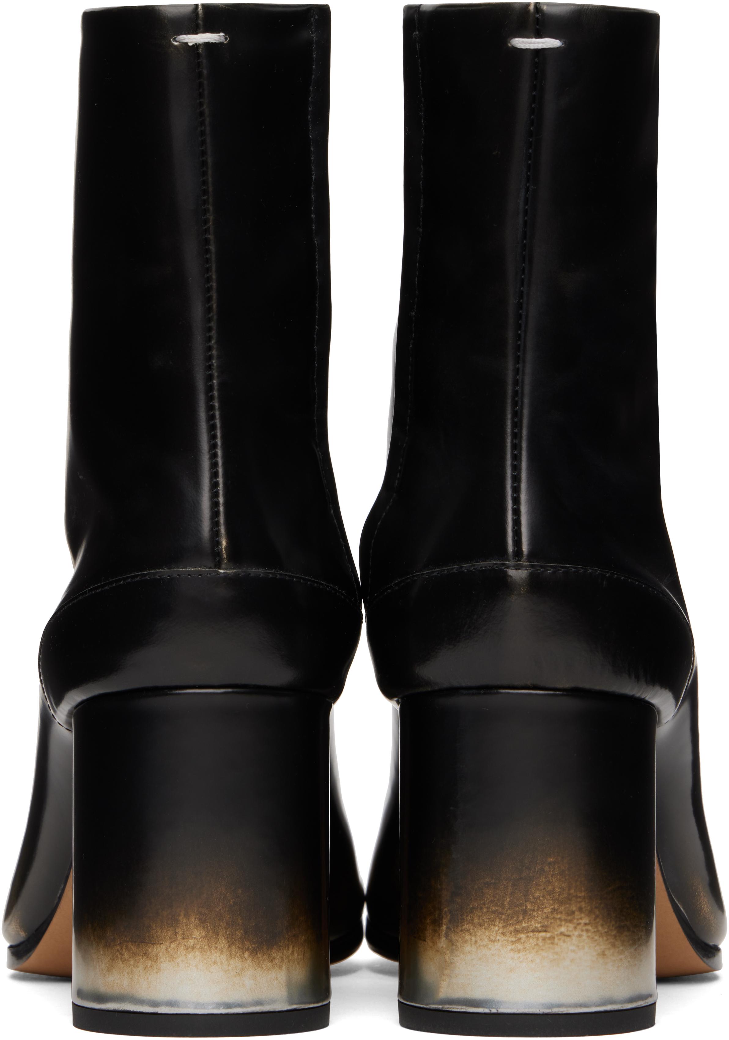 Maison Margiela Tabi Ankle Boots in Black | Lyst