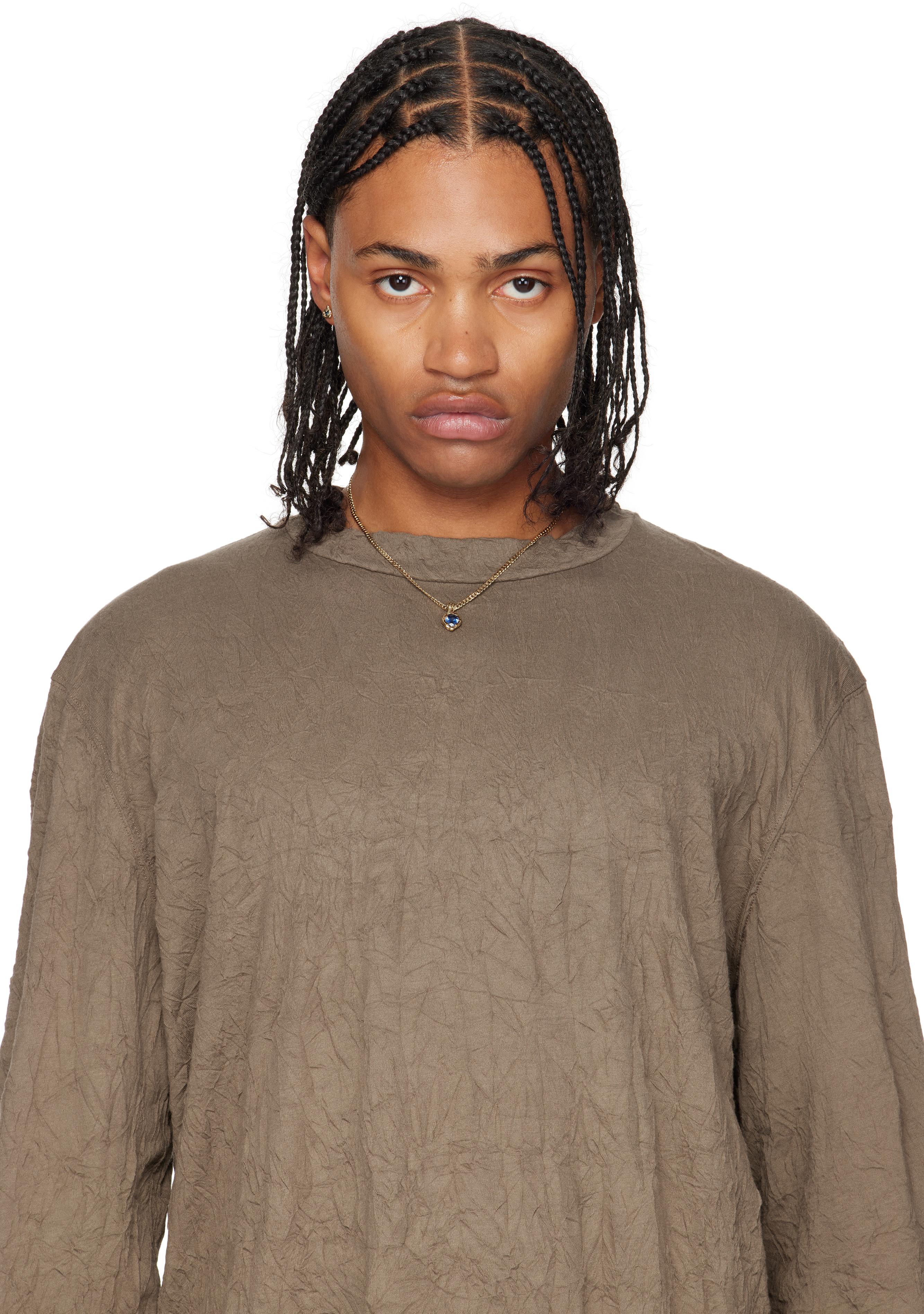 メンズ Faris Ssense限定 Tash シングル スタッズピアス ブルー