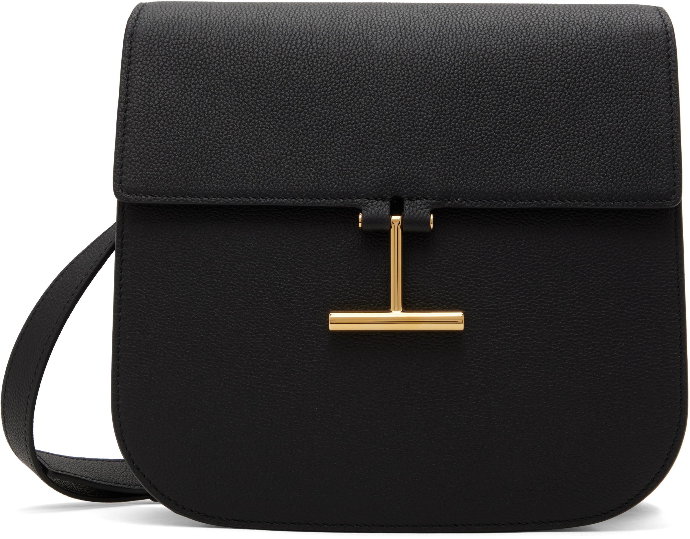 Tom Ford レディース ブラック ミディアム Tara グレインレザー クロス 