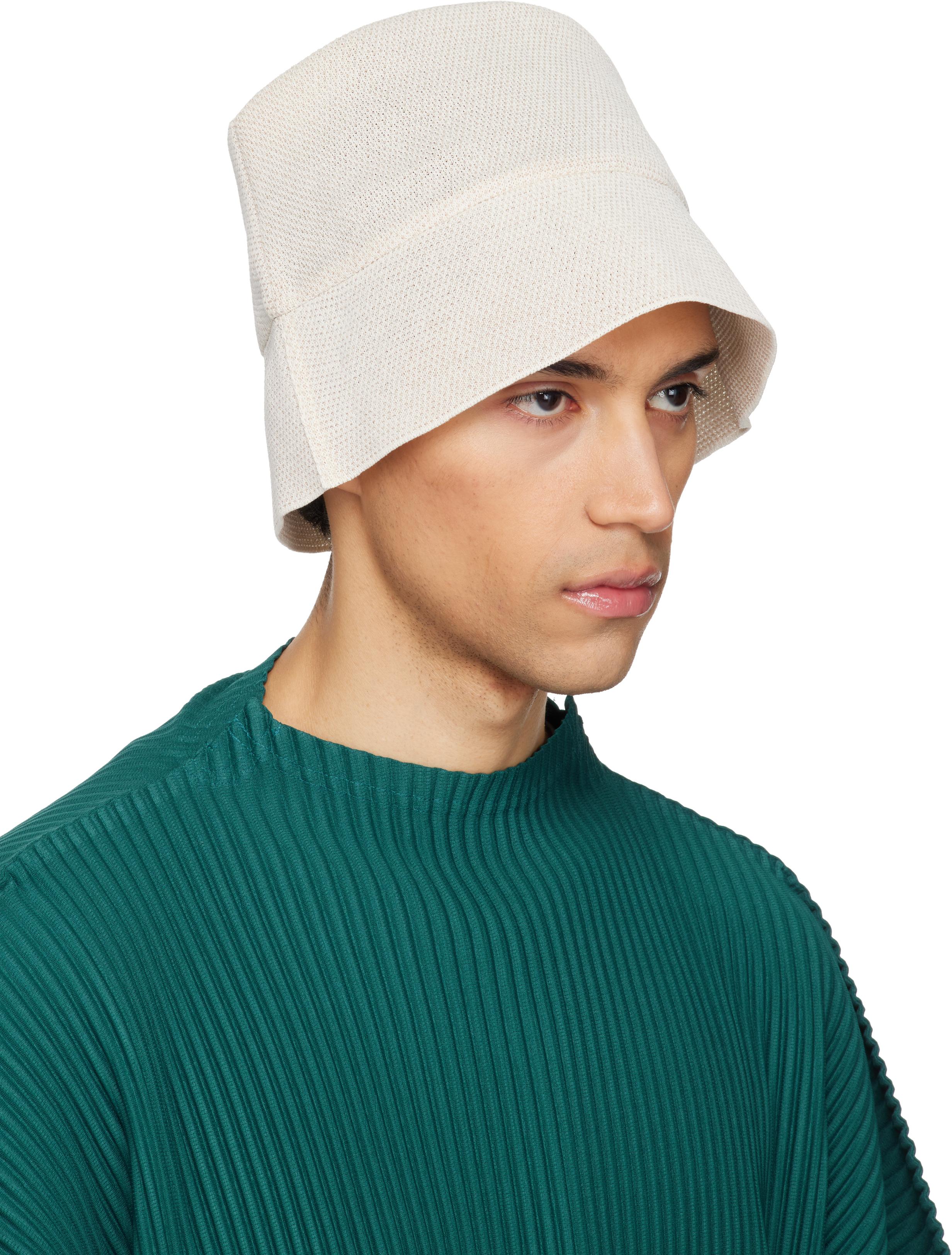 帽子 super rare ISSEYMIYAKE Pleated hat Japan Issey Miyake Homme Plisse blue hat — JAMES VELORIA