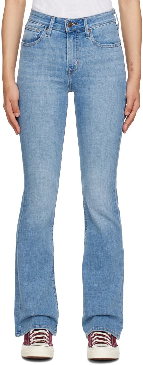 Levi's Blue 725 High-rise Bootcut Jeans | Lyst UK