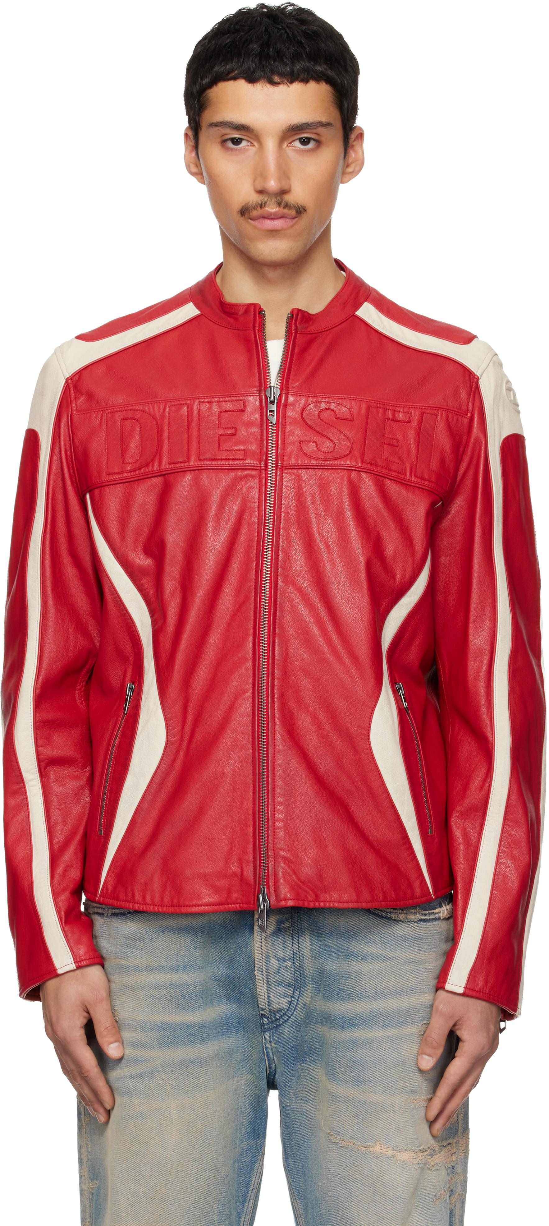メンズ DIESEL レザージャケット | オンラインセールは最大60%オフ | Lyst
