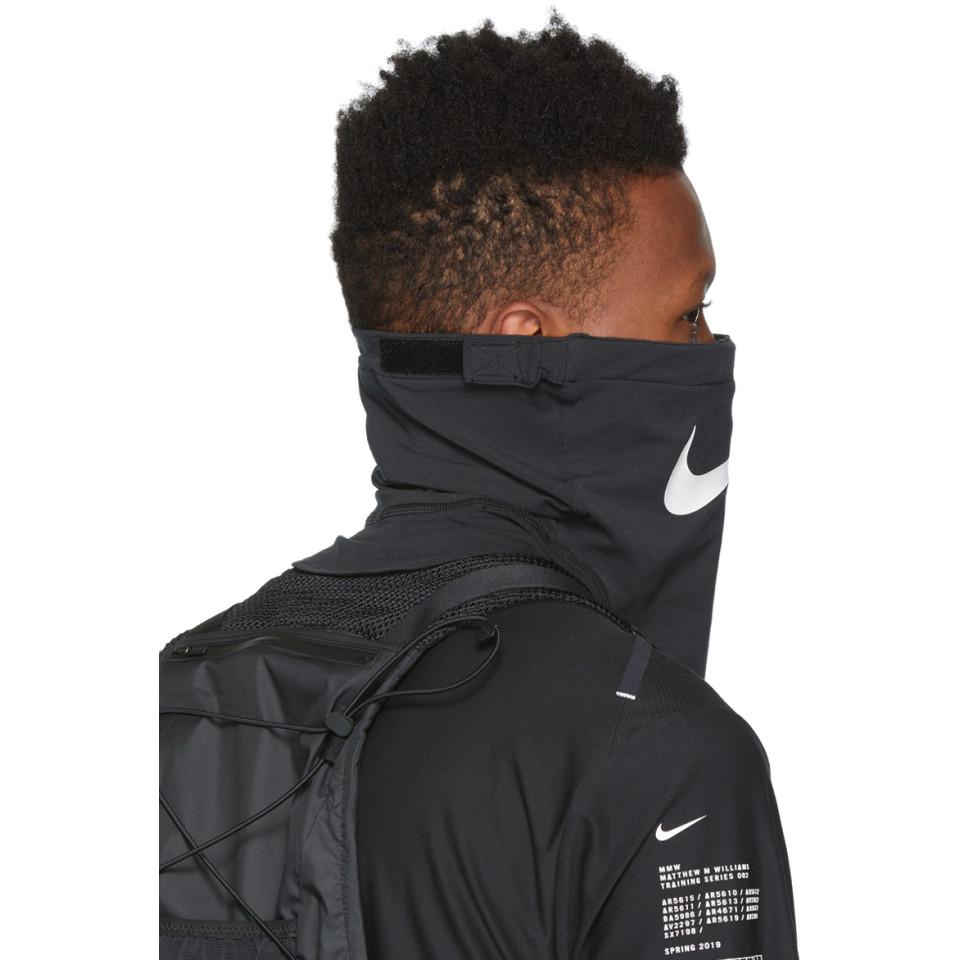 Nike Black Mmw Edition Nrg Face Mask for Men | Lyst