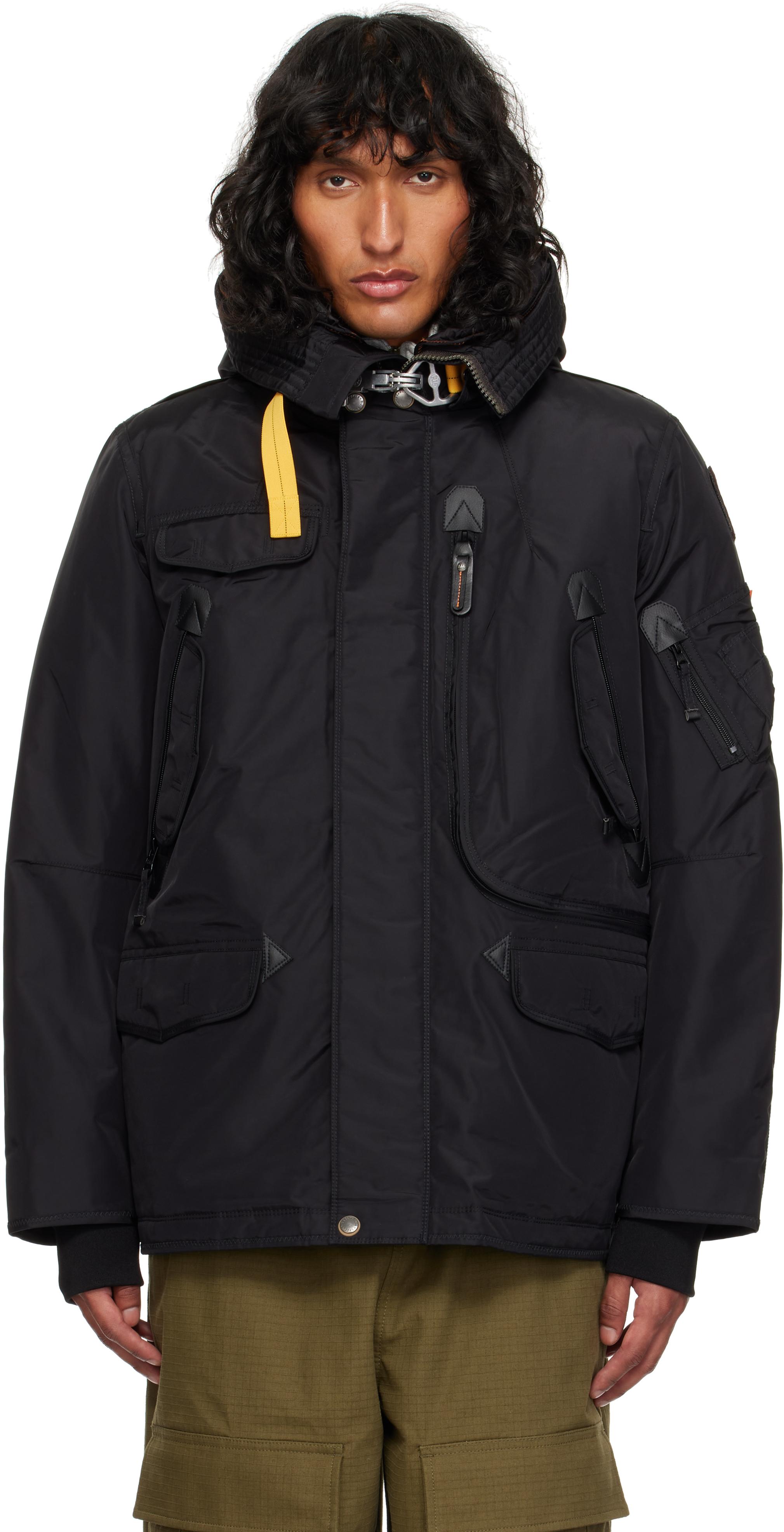 Parajumpers メンズ ブラック Right Hand ダウンジャケット ジャケット