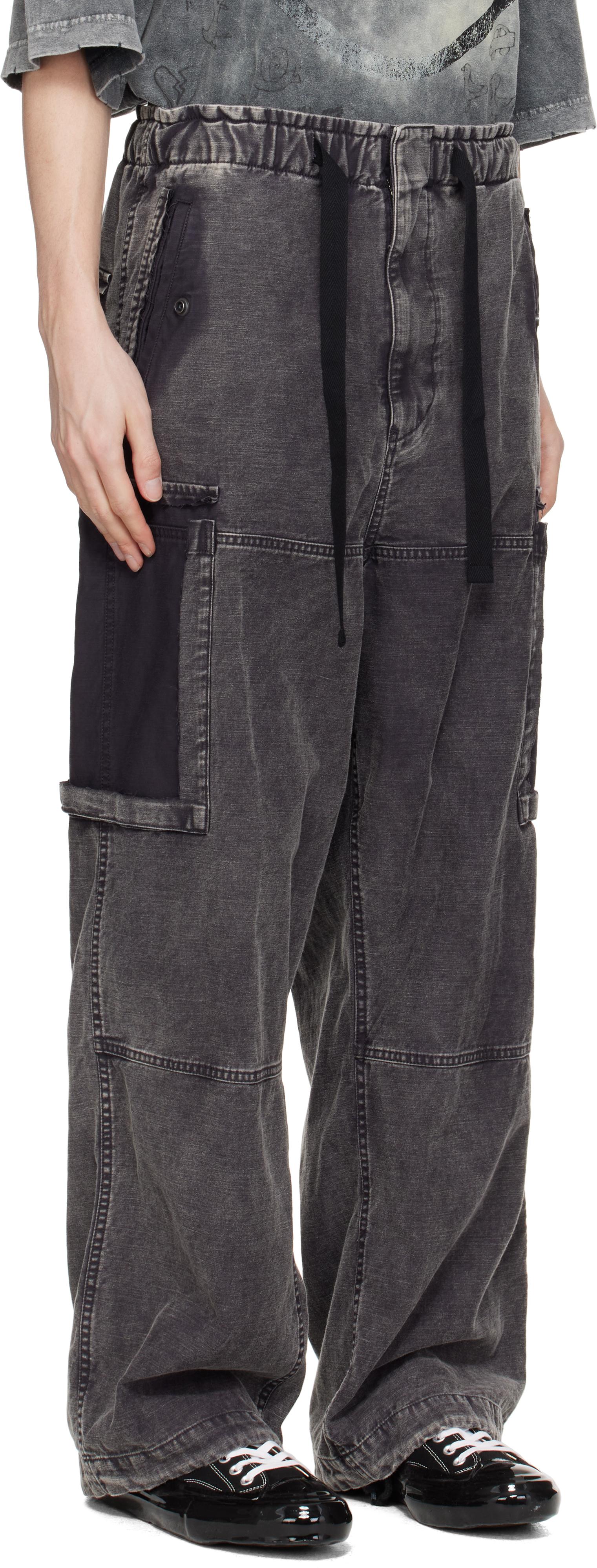 【MIHARAYASUHIRO】Cotton Satin Cargo Pants Maison MIHARA YASUHIRO ONLINE STORE（ミハラヤスヒロ