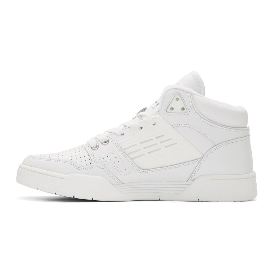 Champion White 3 On 3 Sp High-top Sneakers for Men - Lyst
