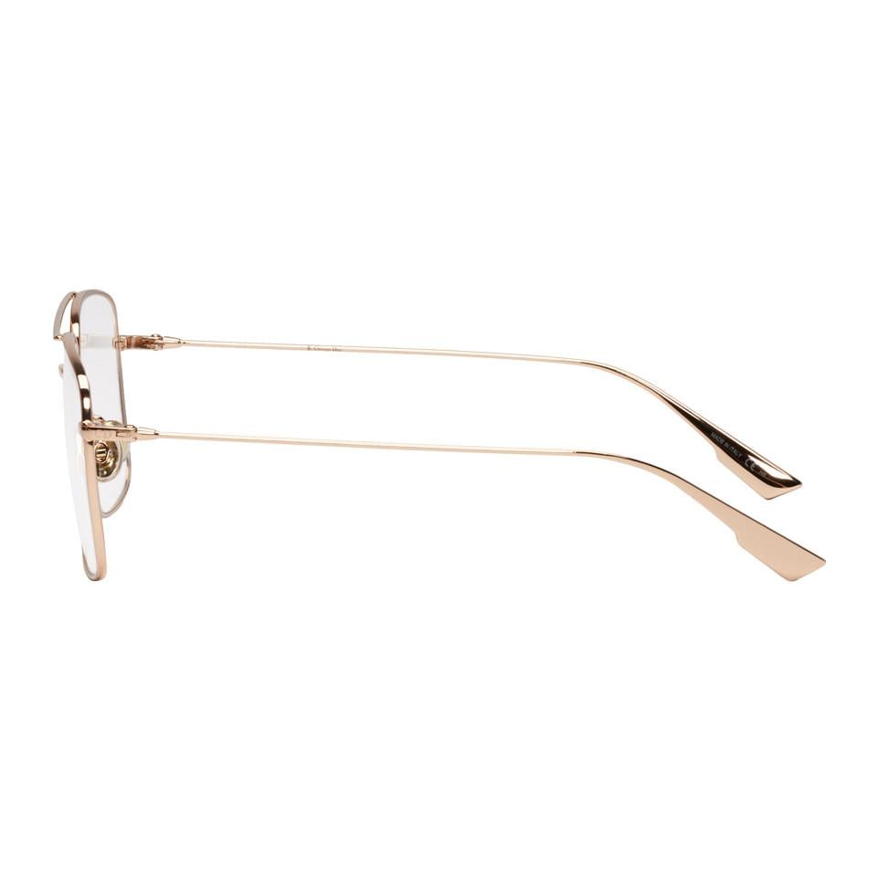 Dior Homme Gold Dior Stellaire 3 Glasses in Metallic for Men | Lyst