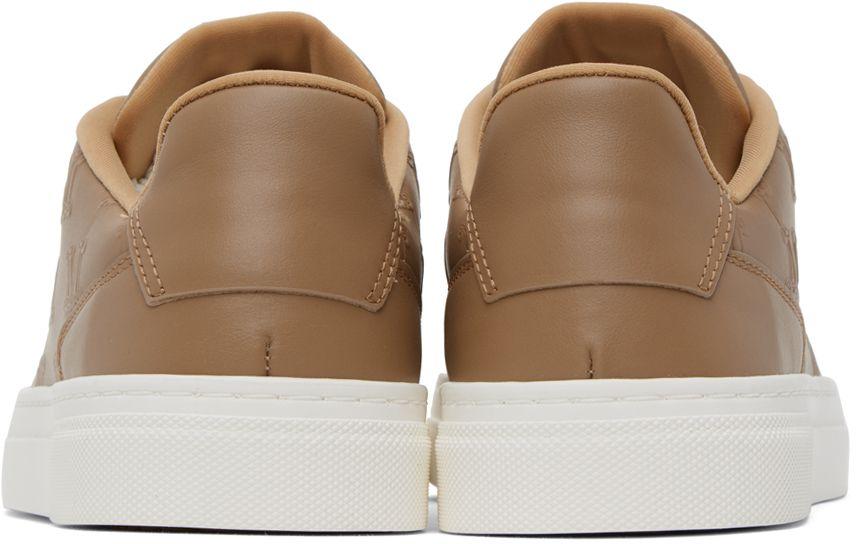 【関税込み】Max Mara タン Damier スニーカー max-mara-027-Camel-Tan-Damier-