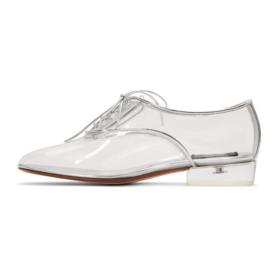 clear oxfords