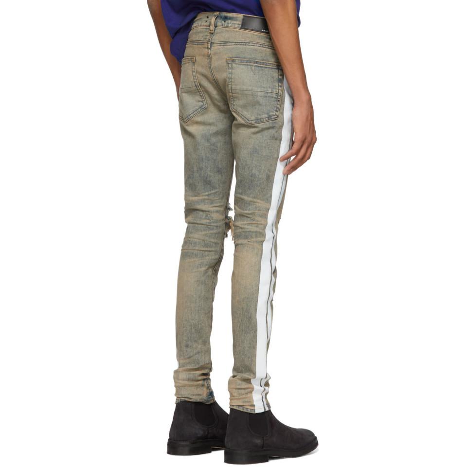 amiri indigo jeans