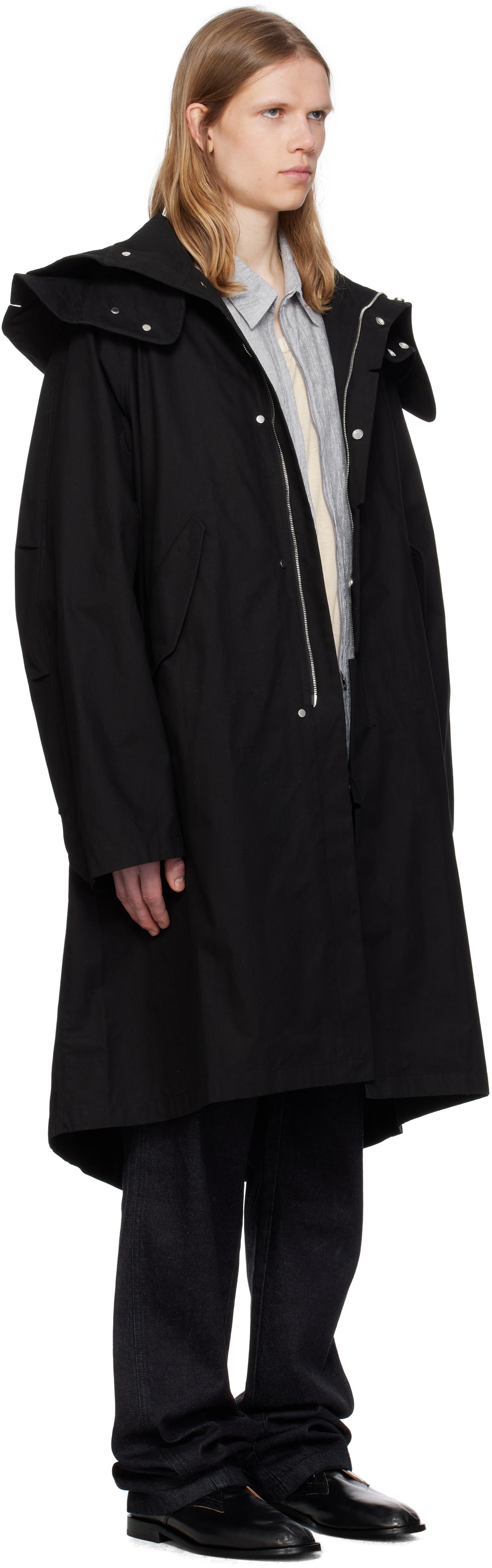 Post Archive Faction PAF 8.0 Center Rain Coat in Black for Men | Lyst