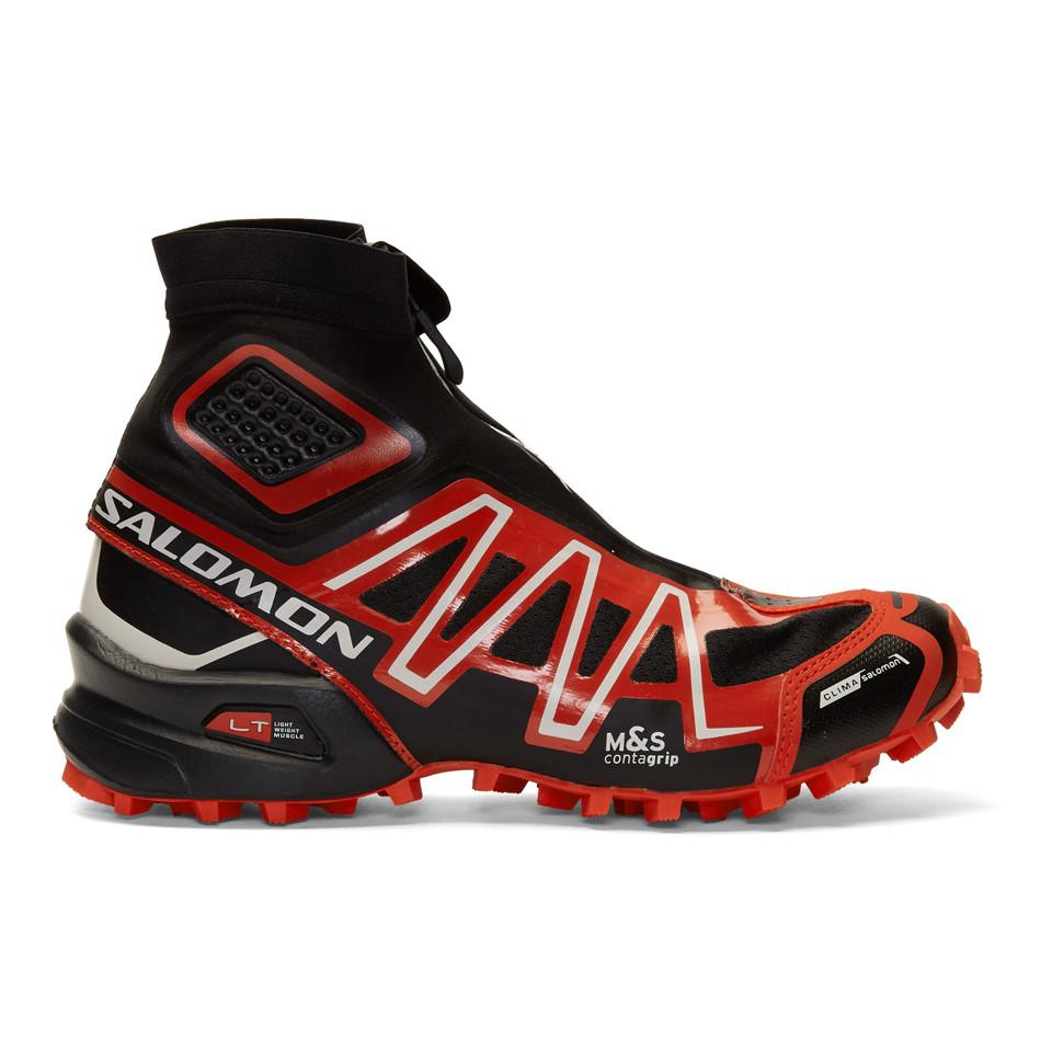Salomon Snowcross Adv Ltd Sneaker in Red for Men | Lyst