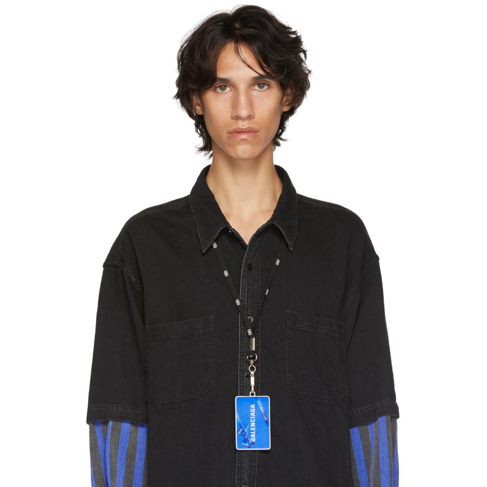 Balenciaga Black Gift Card Badge 