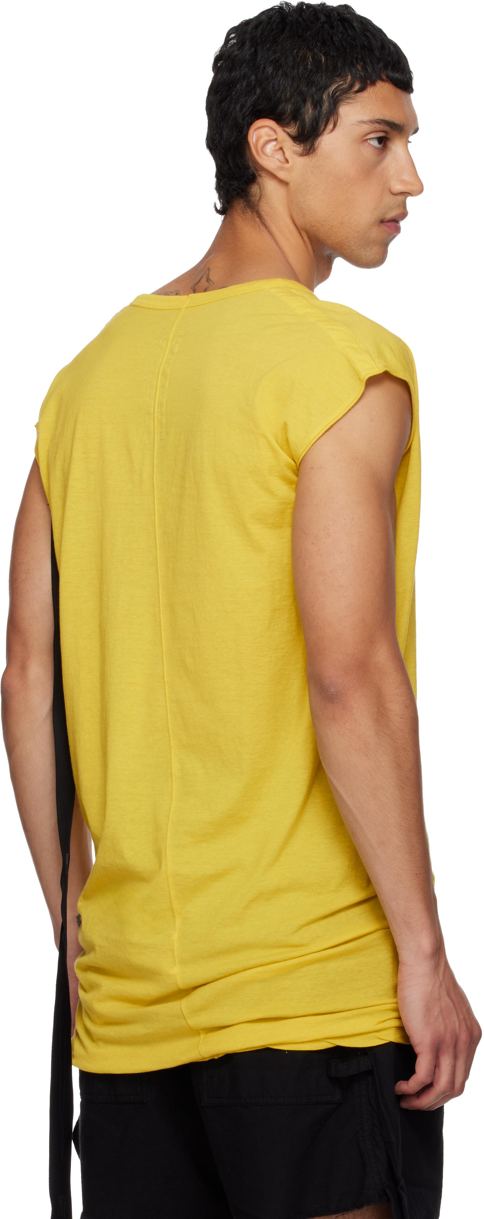 Rick Owens Concordians Dylan T-Shirt in Yellow for Men | Lyst Canada