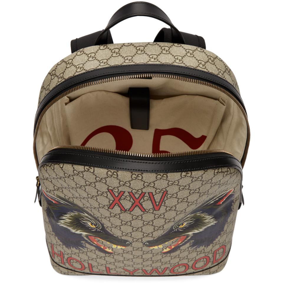 gucci wolf bag
