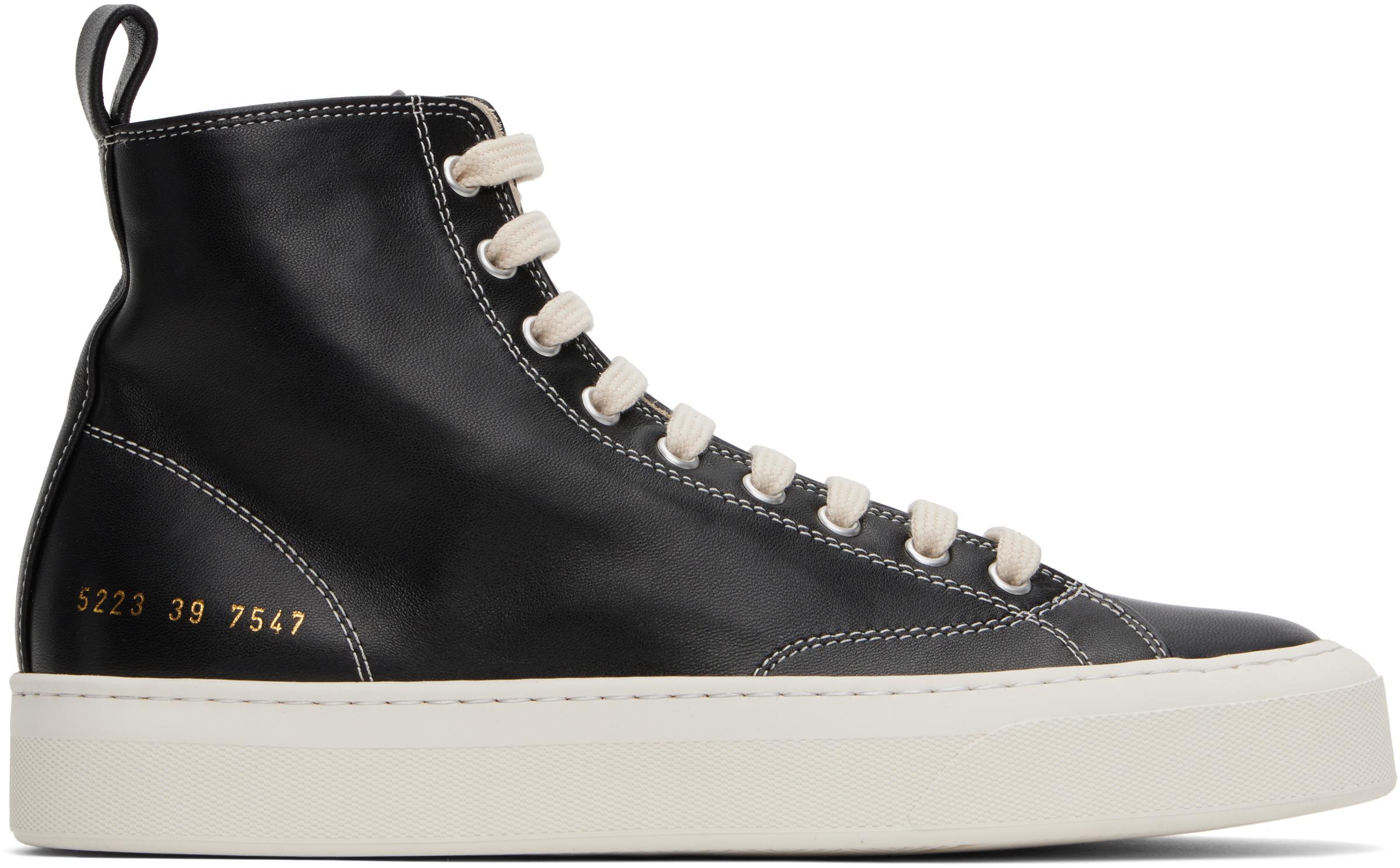 【関税込み】Common Projects ハイカットスニーカー COMMON PROJECTS /コモンプロジェクト レザーハイカット
