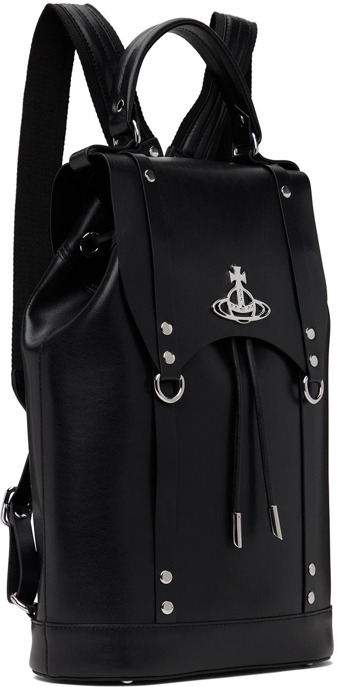 Vivienne Westwood メンズ ブラック Max バックパック バック Vivienne Westwood メンズ ブラック Max バックパック バック