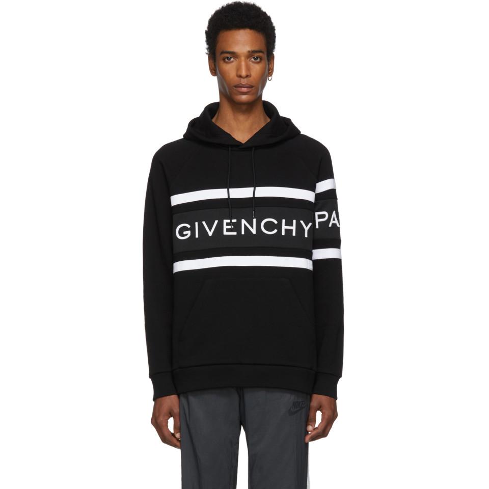 givenchy striped hoodie