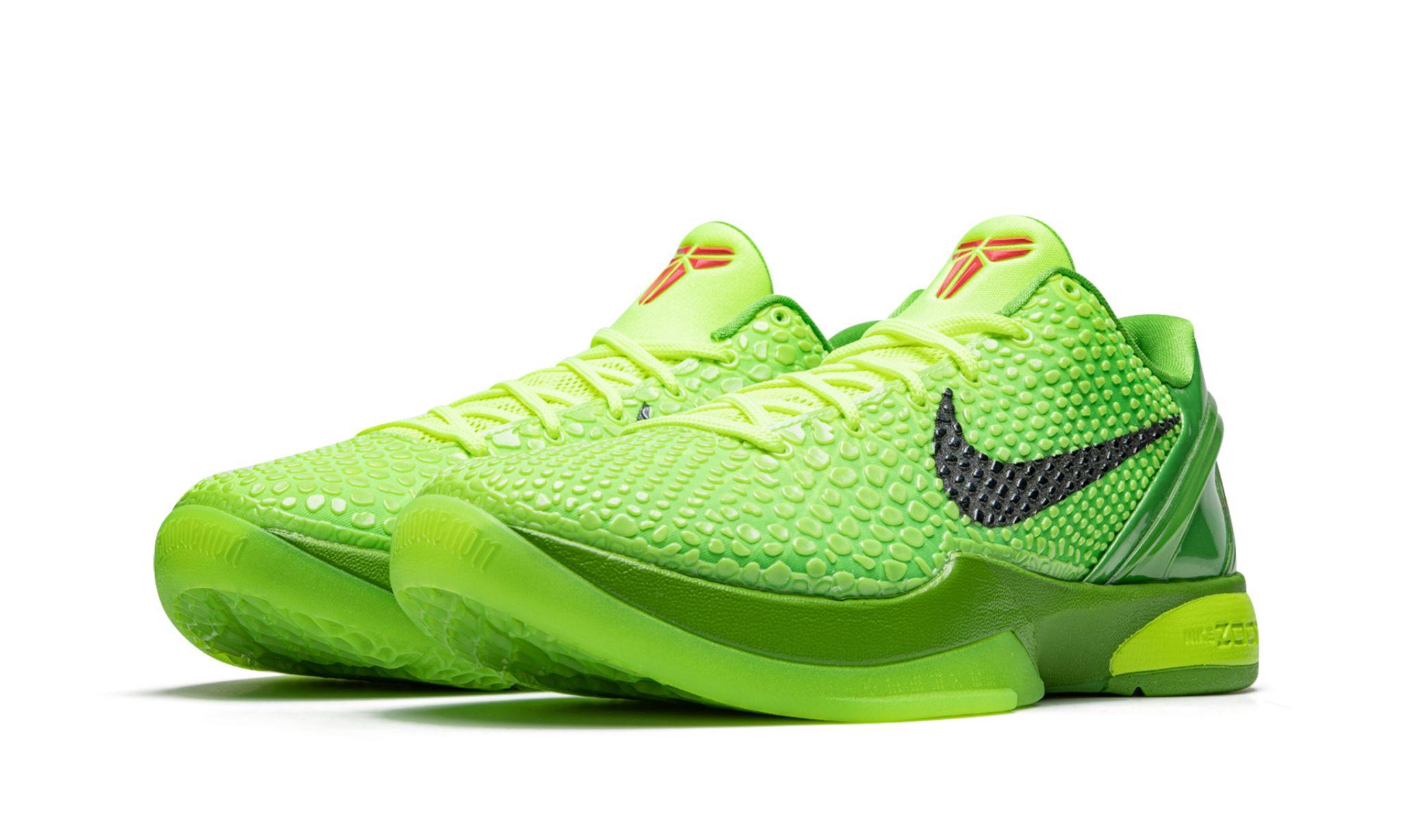 kobe green grinch shoes