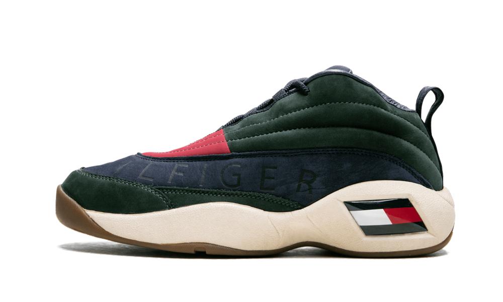 tommy hilfiger skew lux basketball sneaker
