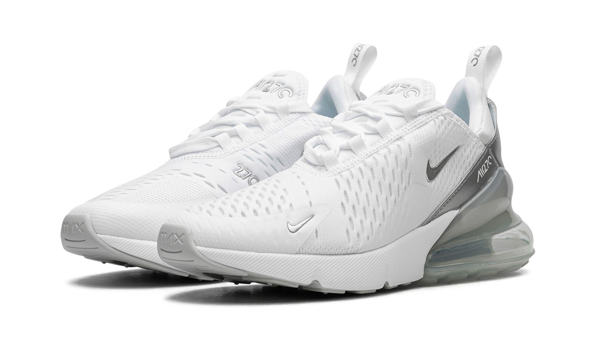 Nike air max 270 - women's black/white/pure platinum/white cheap