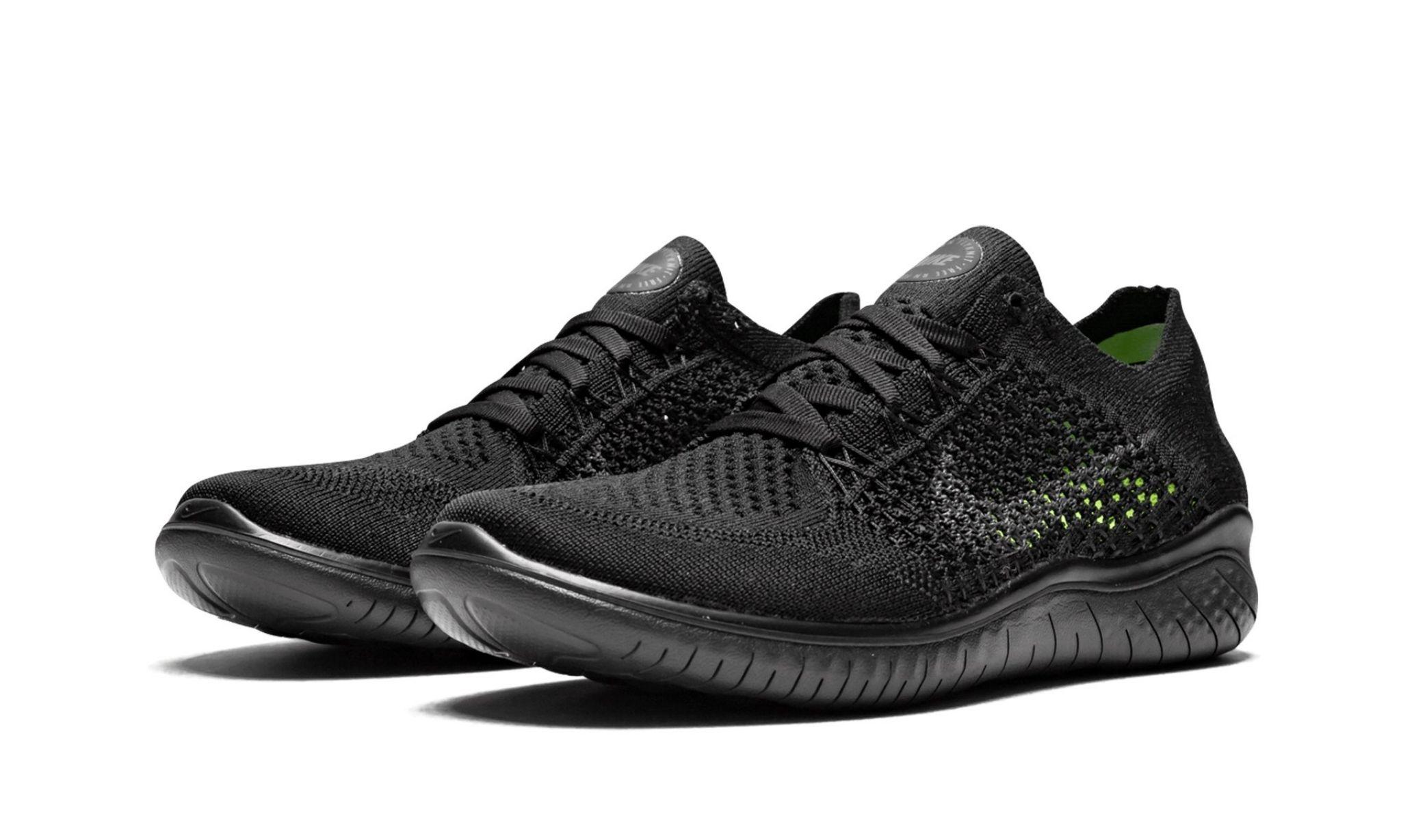 Nike Free Rn Flyknit 2018 Running Shoes in Black | Lyst UK