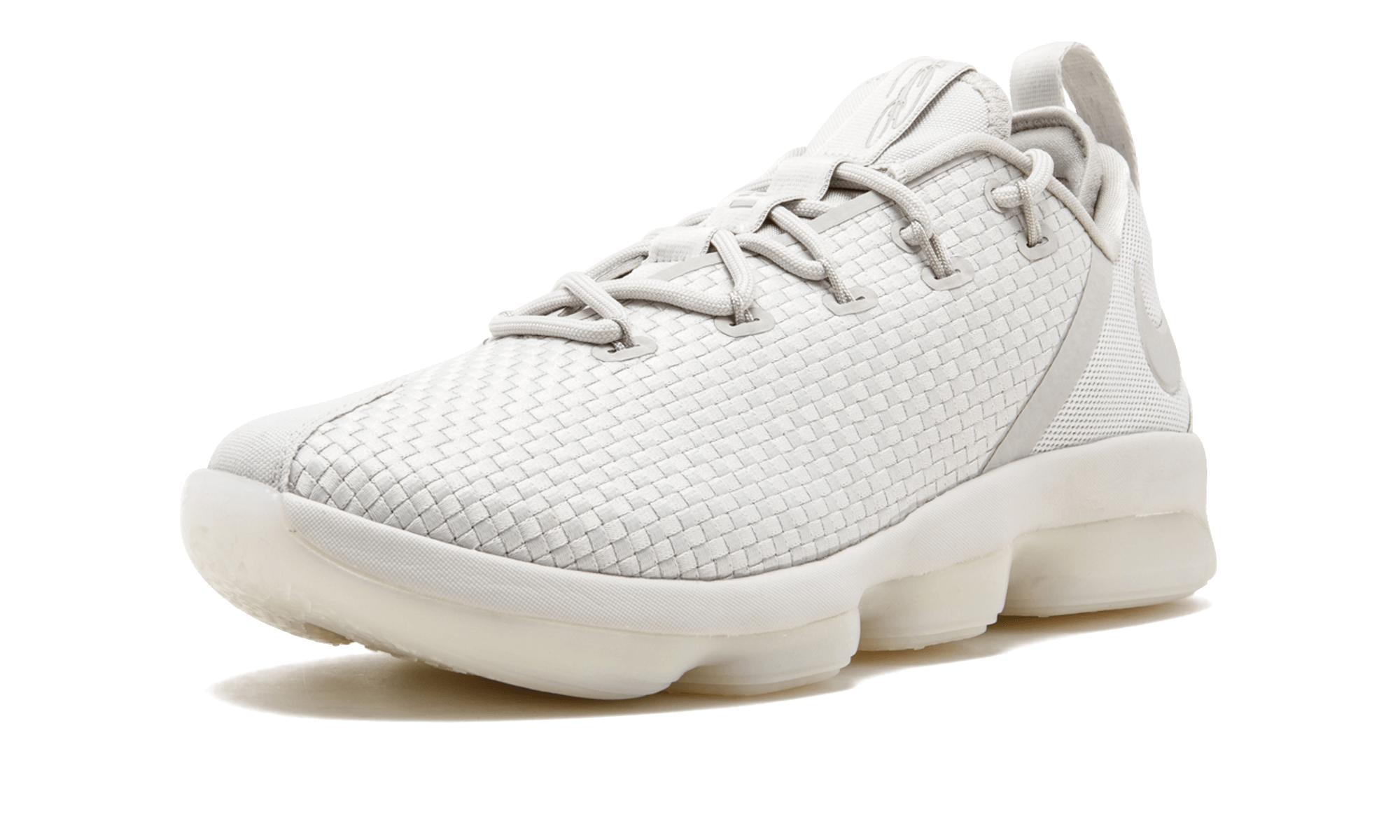 lebron xiv low white