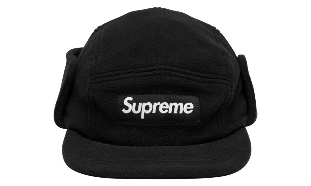 supreme polartec fleece earflap hat