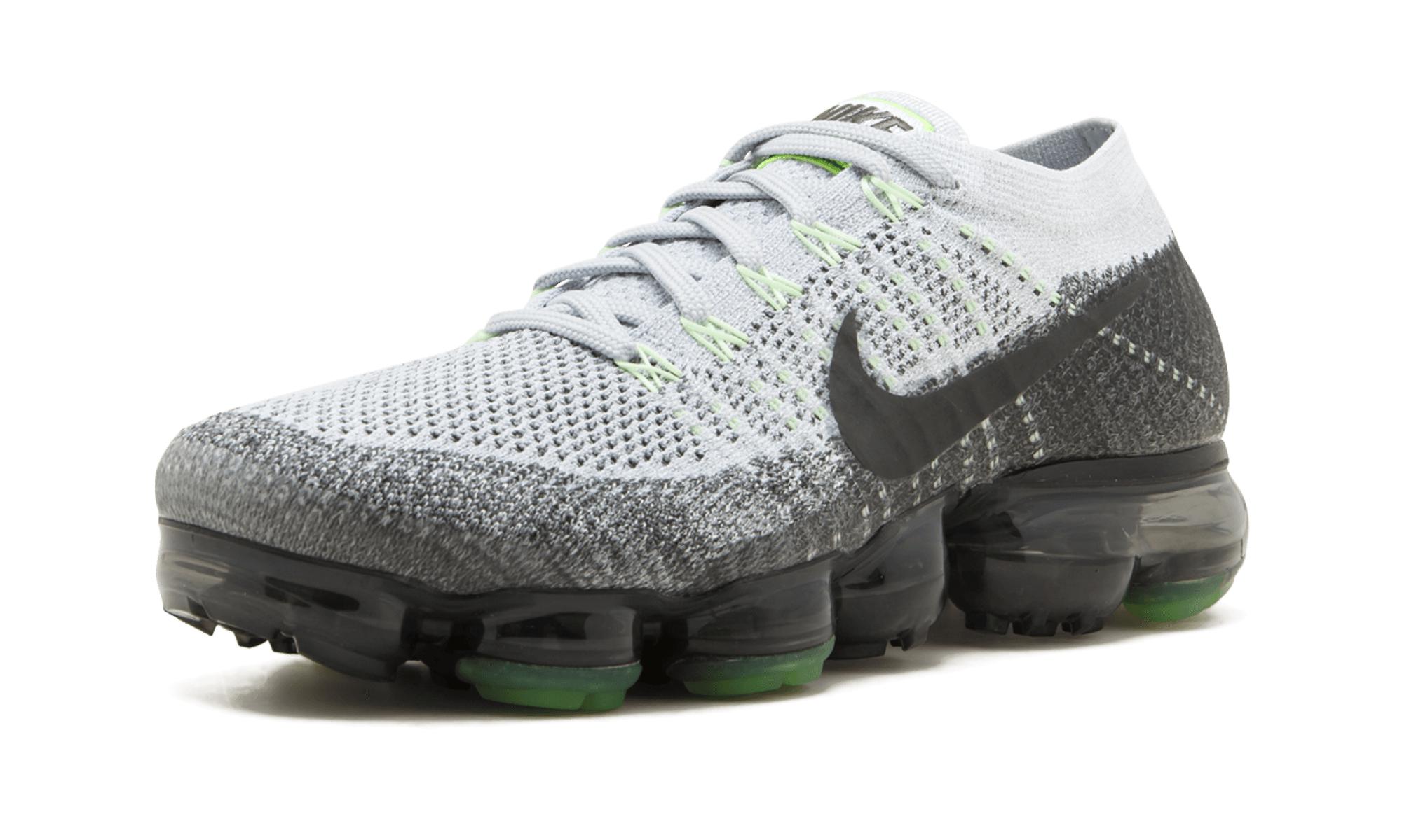 vapormax flyknit green grey