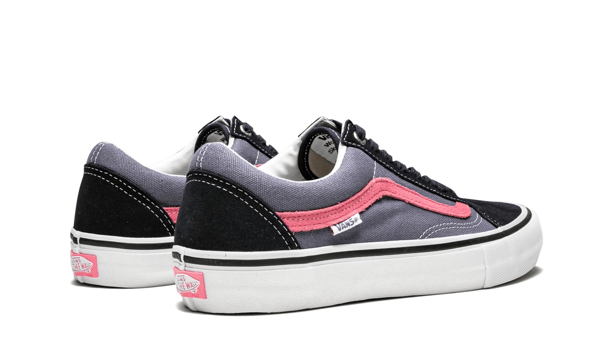 vans old skool pro sky captain pink