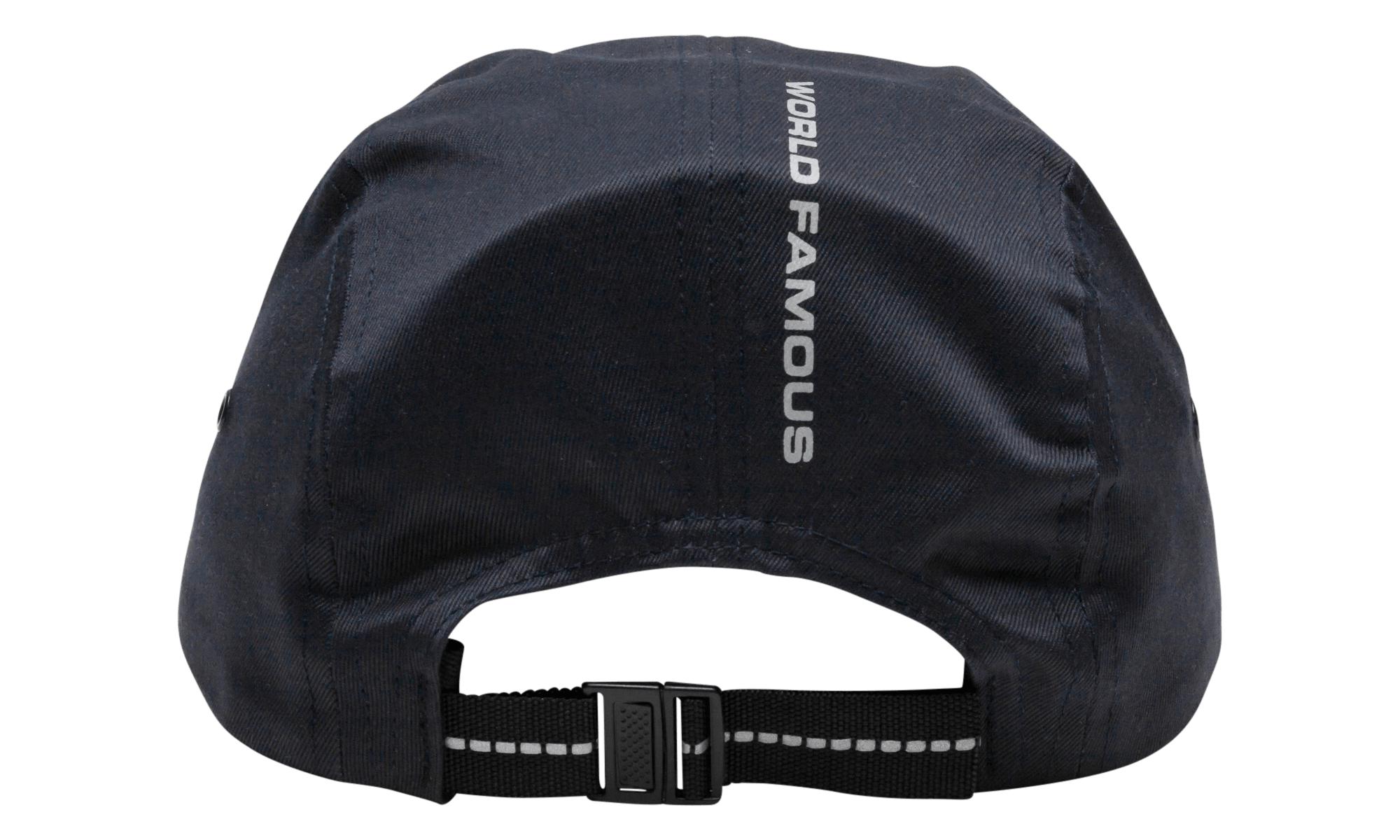 supreme reflective tab pocket camp cap
