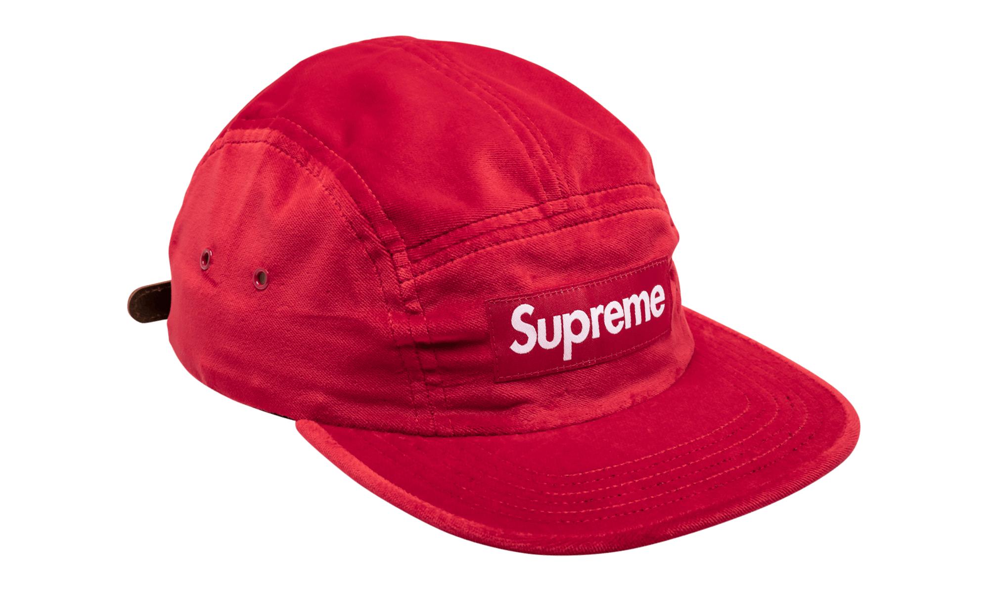 supreme velvet hat