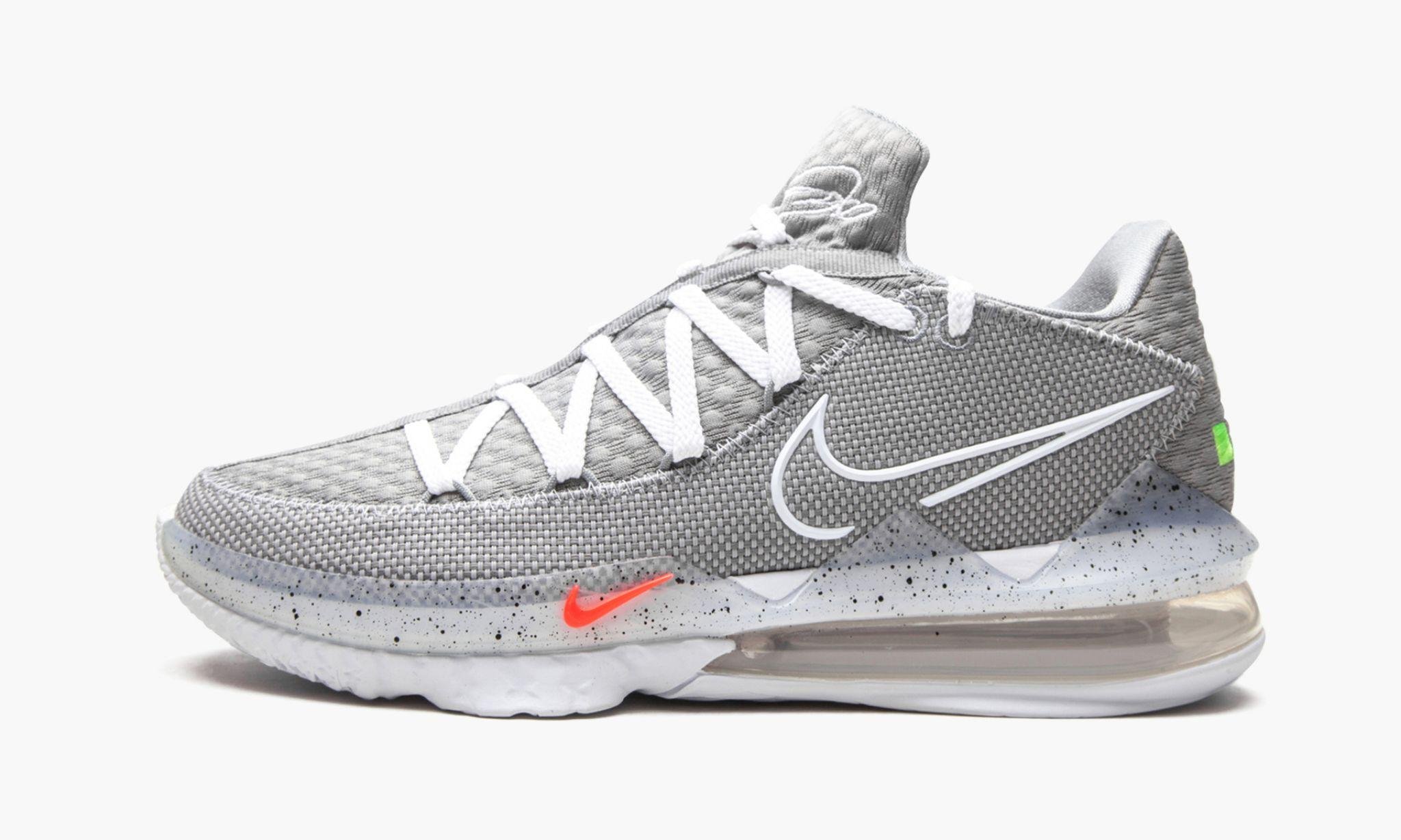 nike lebron 17 low particle grey