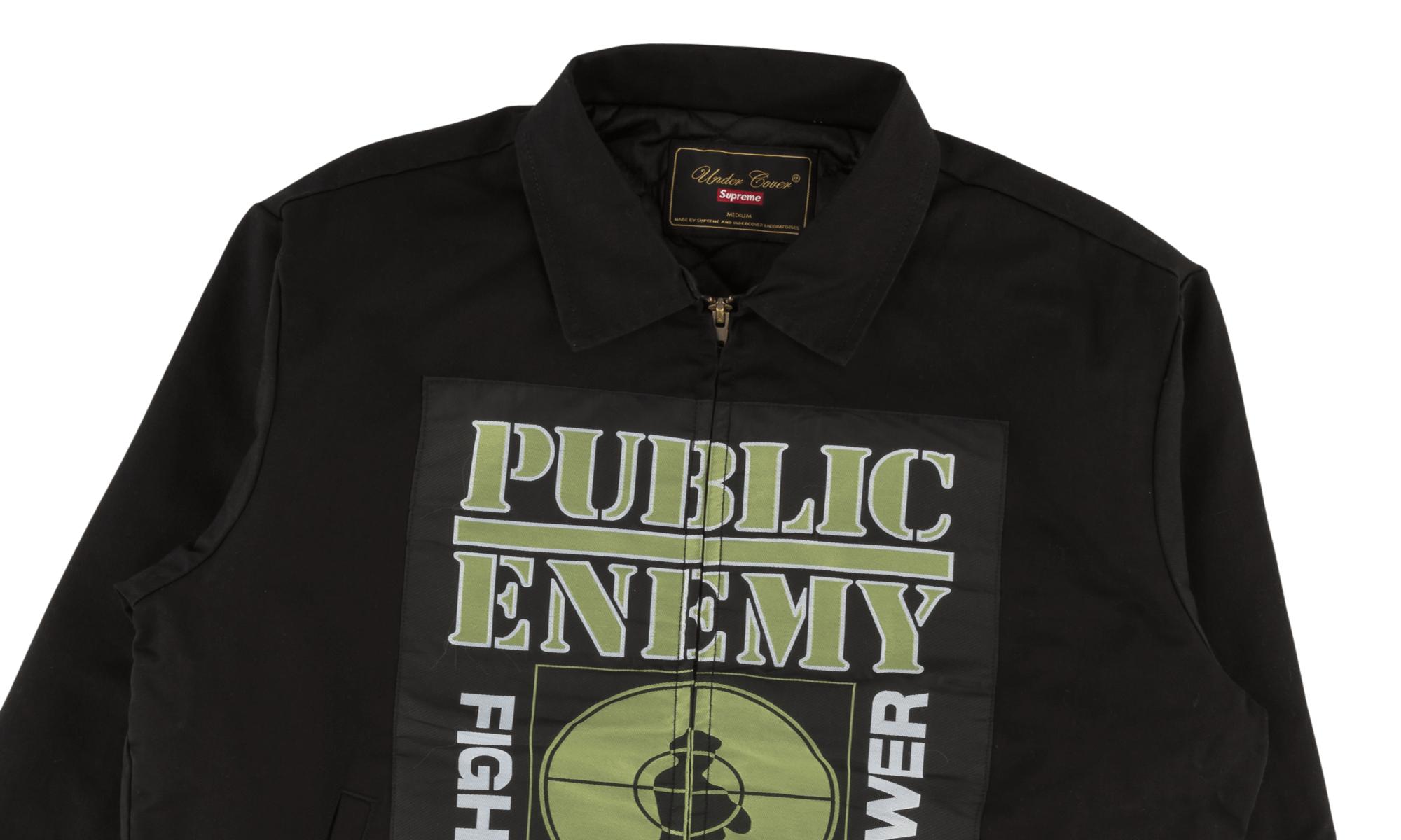 Supreme Undercover/public Enemy Work Jacket Black for Men | Lyst