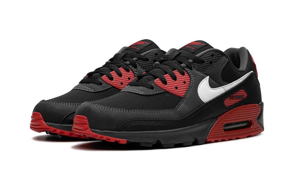 air max 90 red black