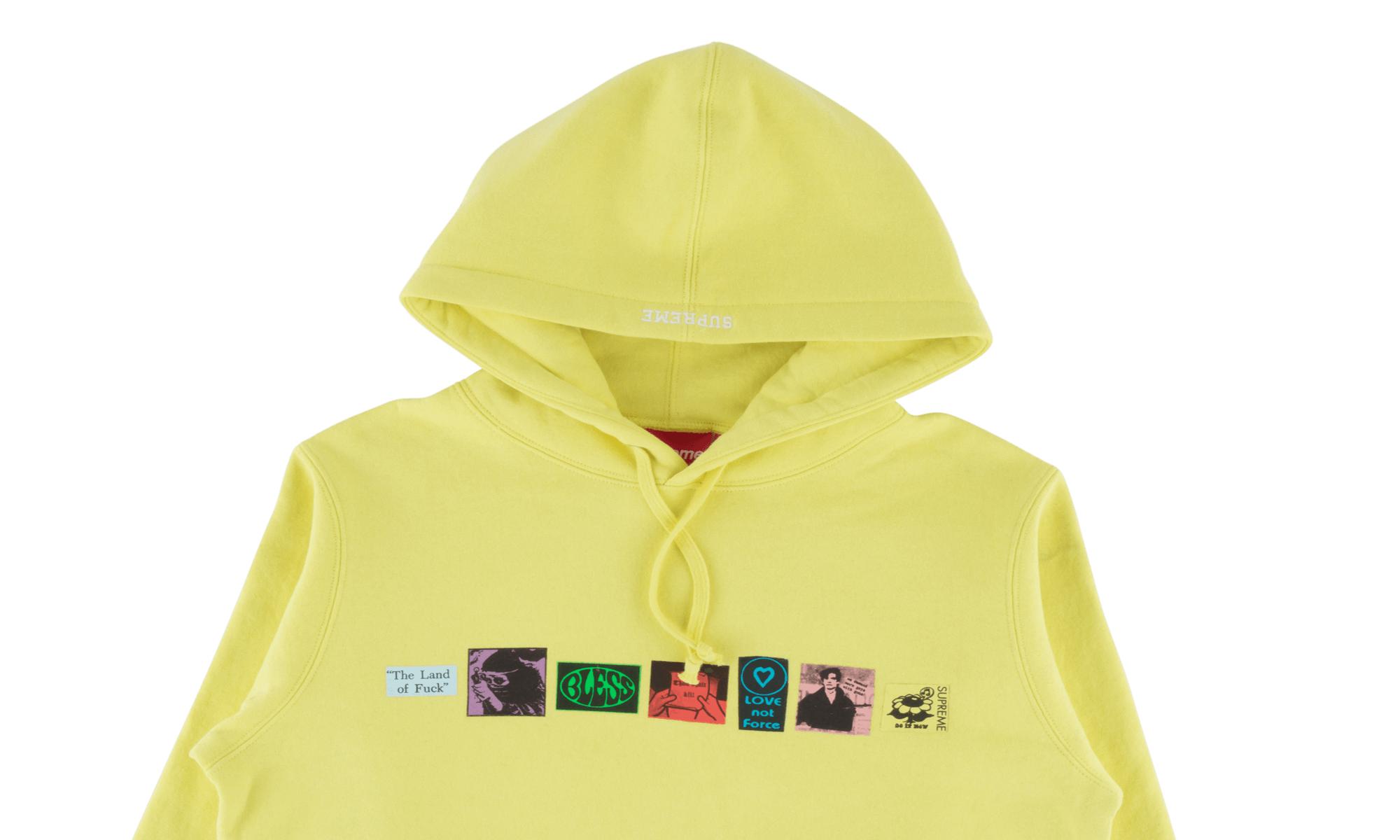 supreme bless hooded sweatshirt