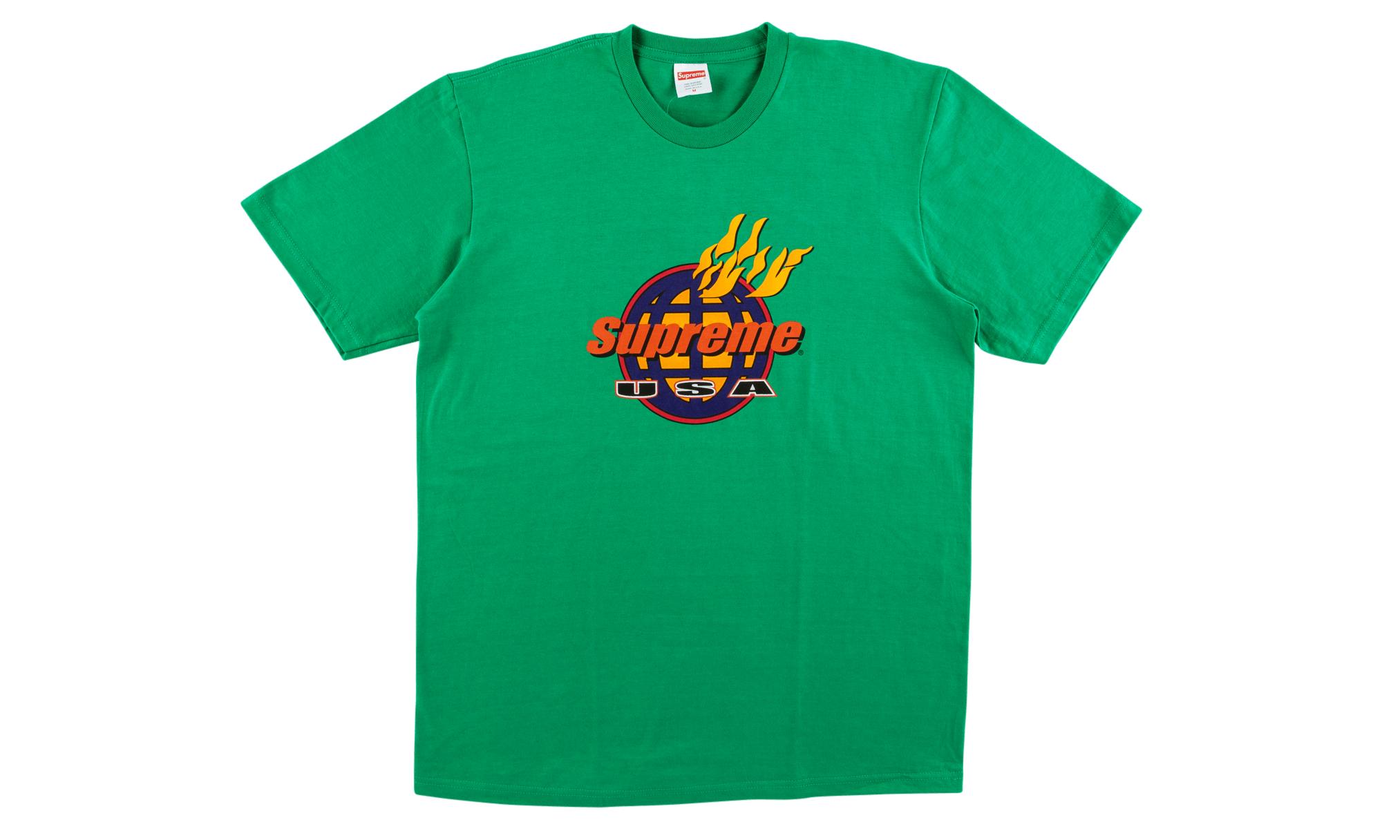 supreme fire shirt