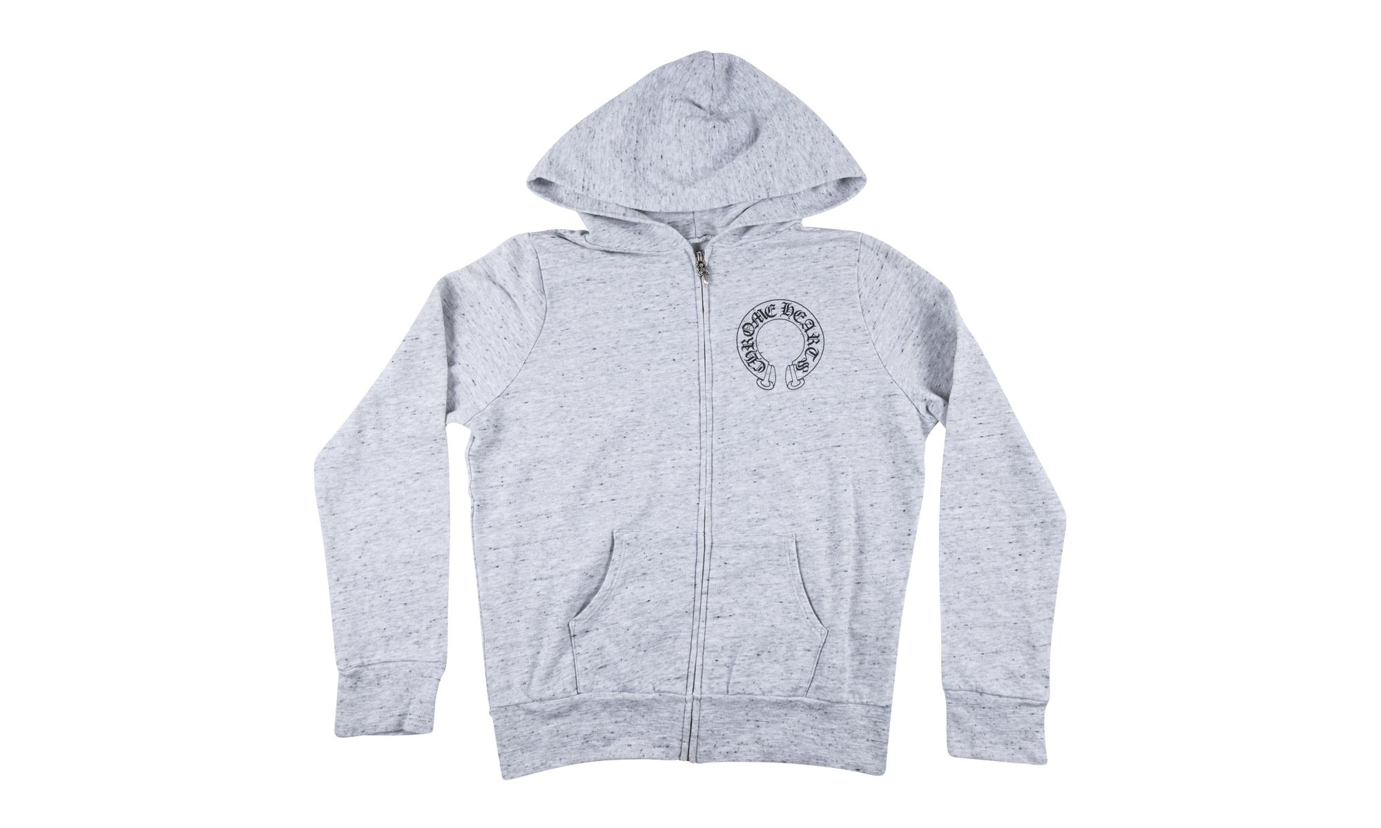Chrome Hearts Matty Boy Horseshoe Zip Up Hoodie Chrm0904