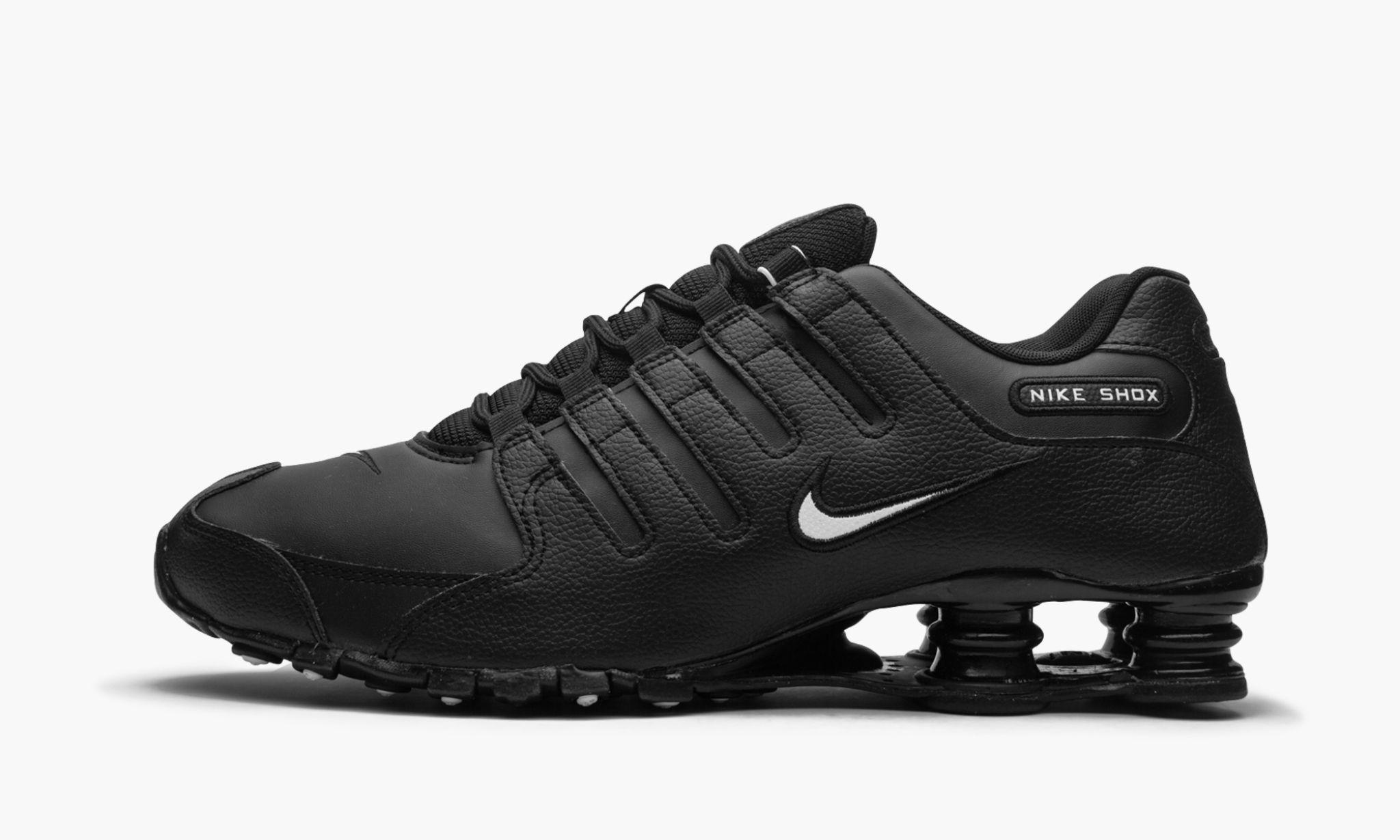 nike shox nz black