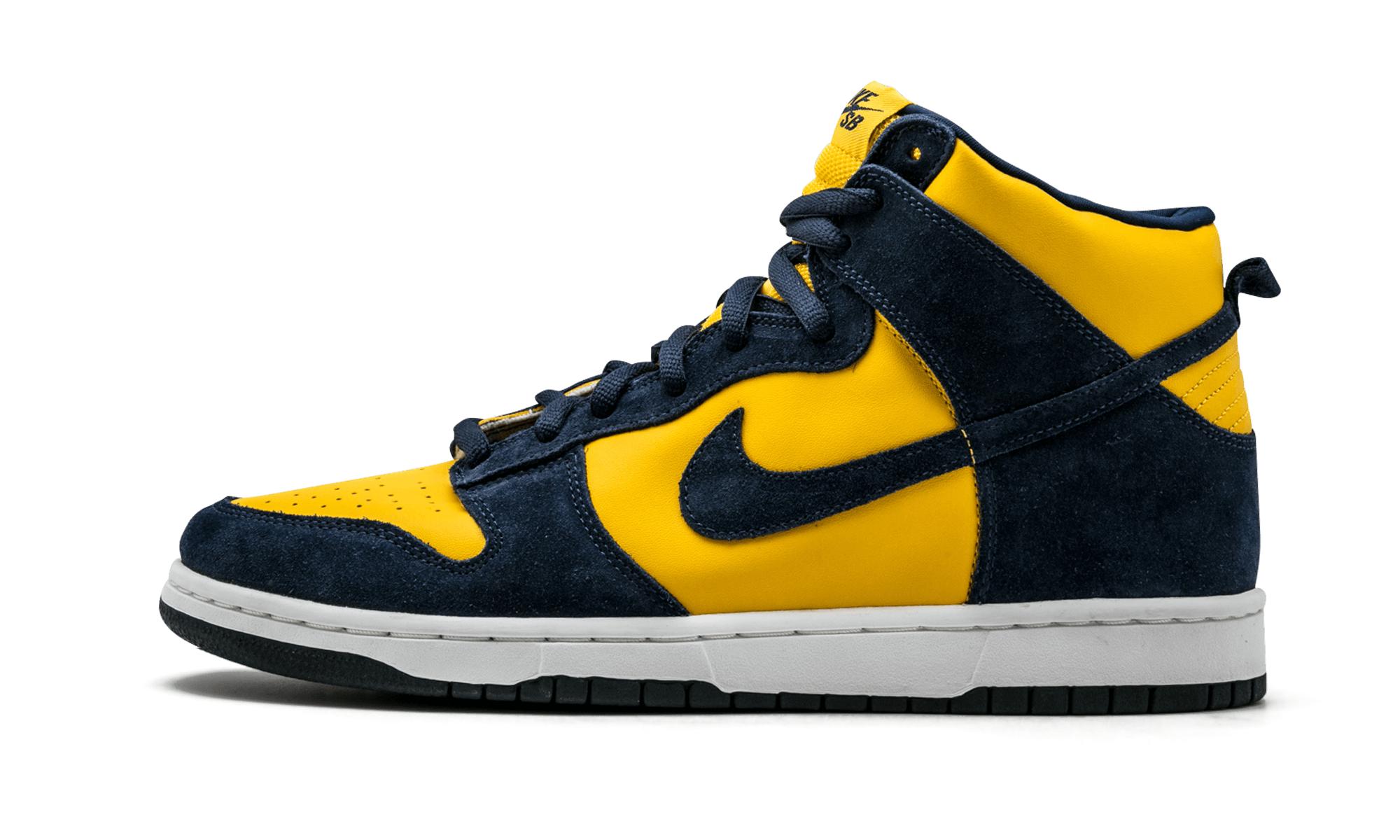 Nike Dunk High Pro Sb 'michigan' Shoes - Size 13 for Men - Lyst