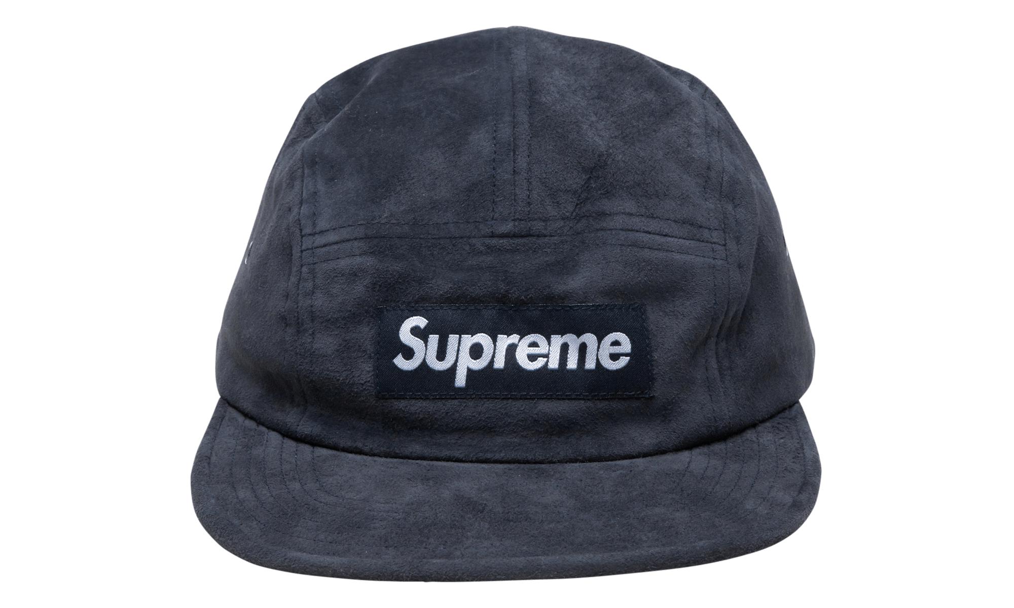 suede camp cap