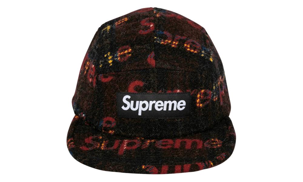 harris tweed camp cap