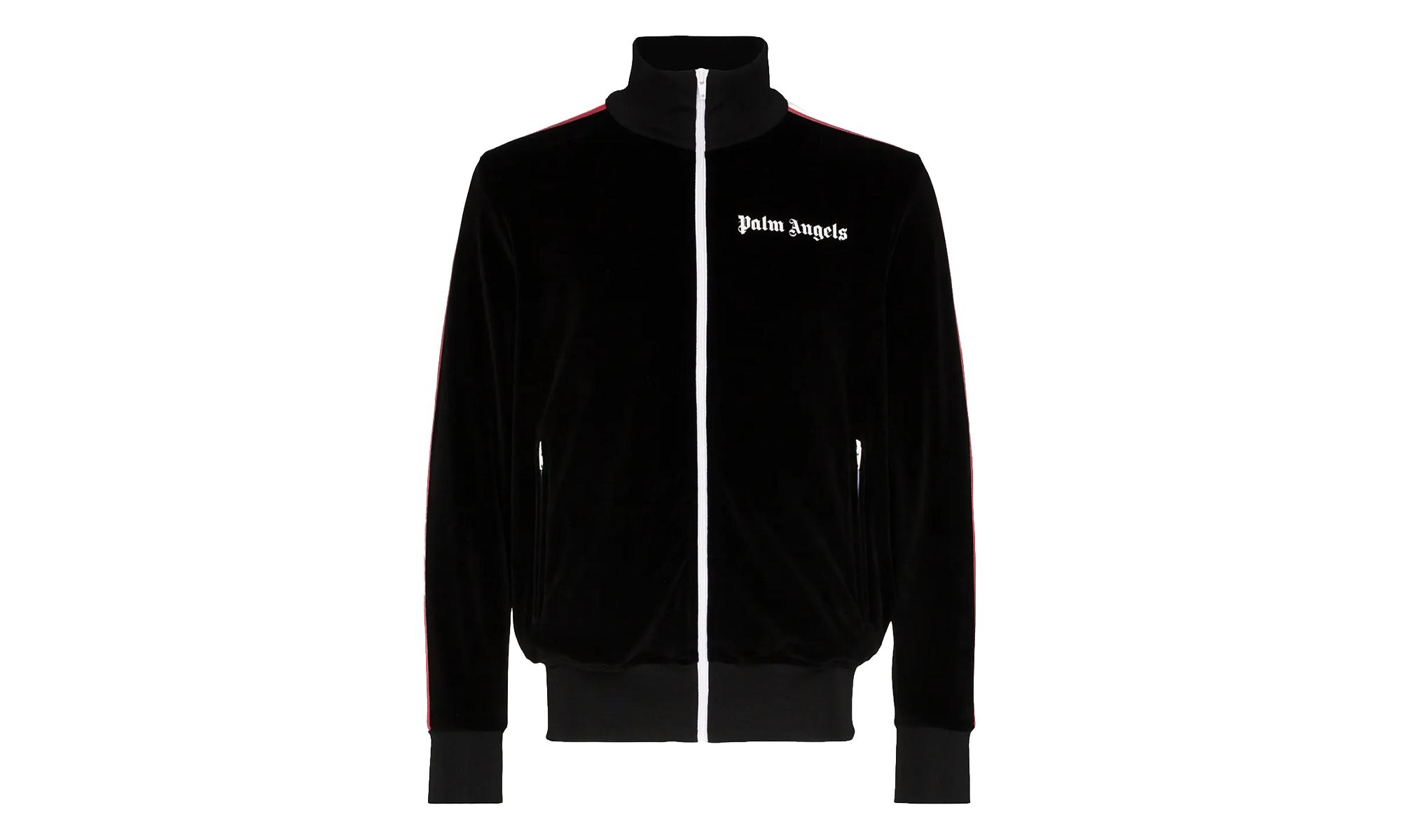 Palm Angels Classic Logo Chenille Watercolor Track Jacket 