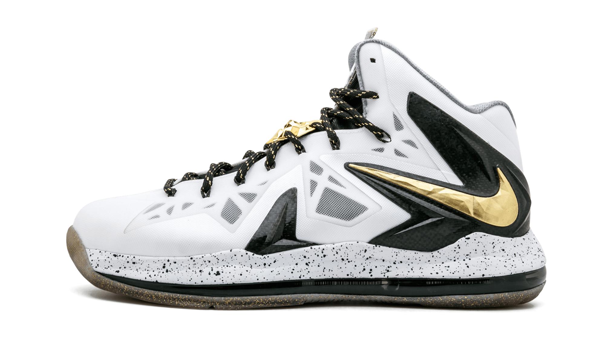 white lebron 10