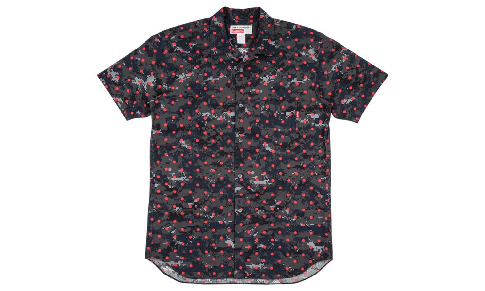 cdg collared shirt