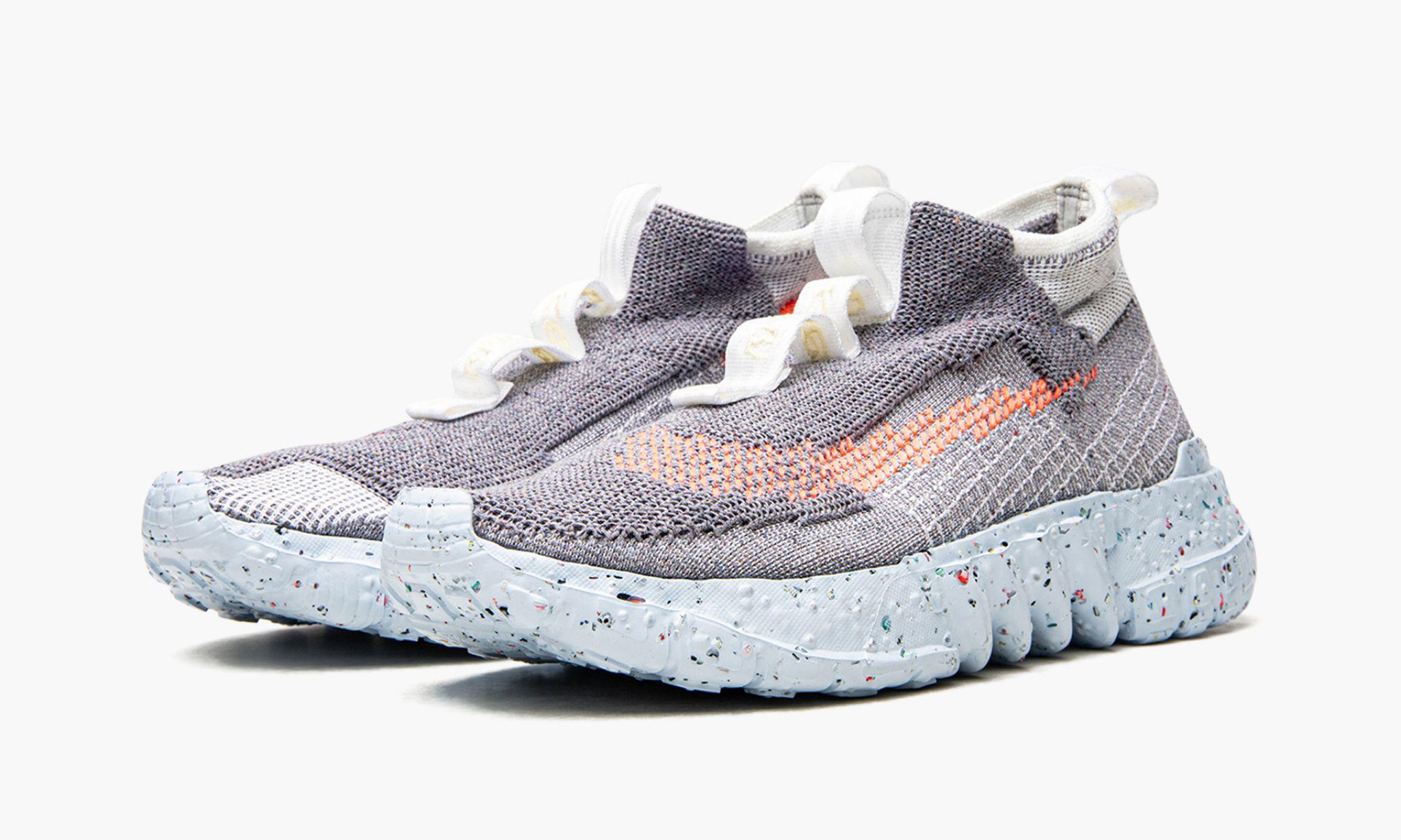 mens nike space hippie 02 vast grey hyper crimson