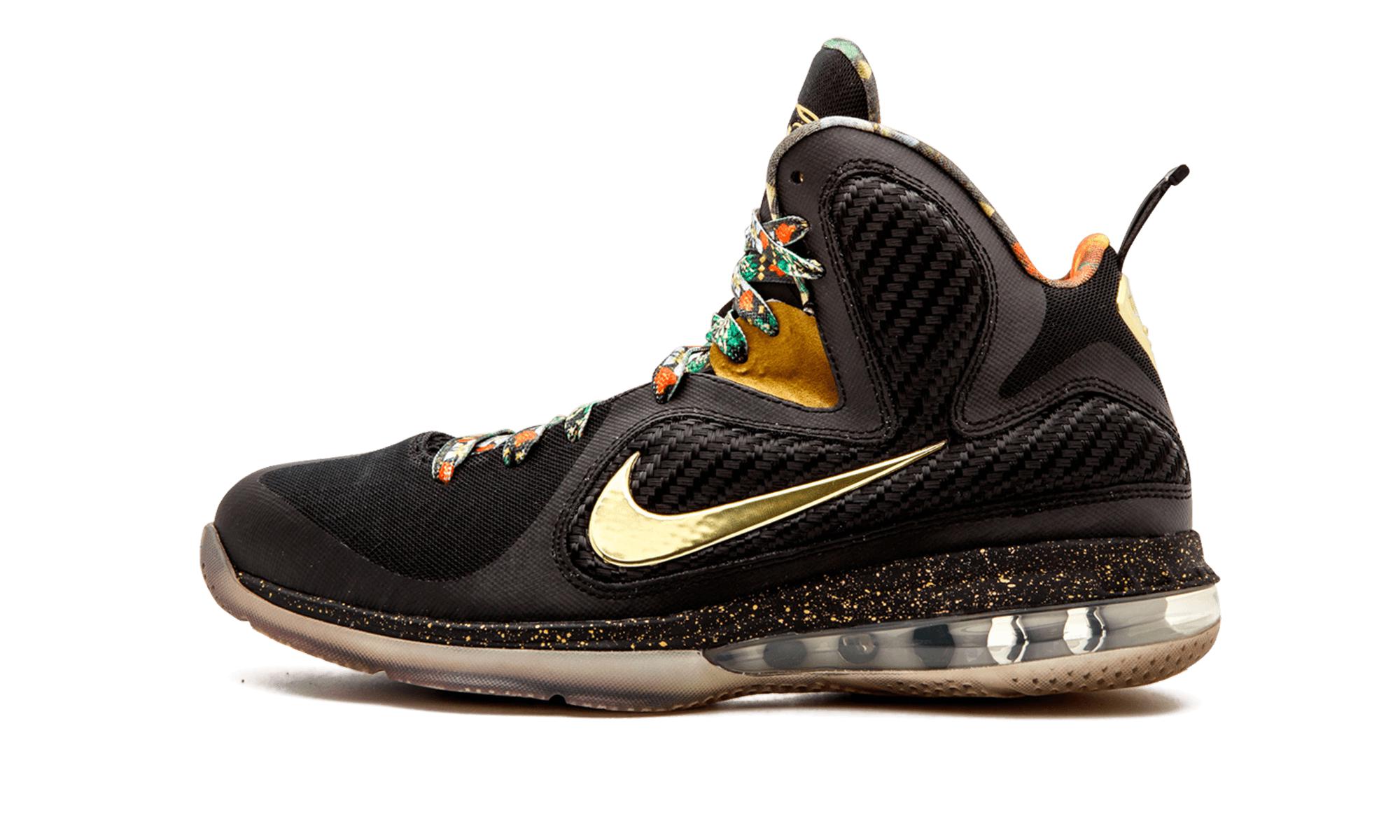 lebron 9 green and black