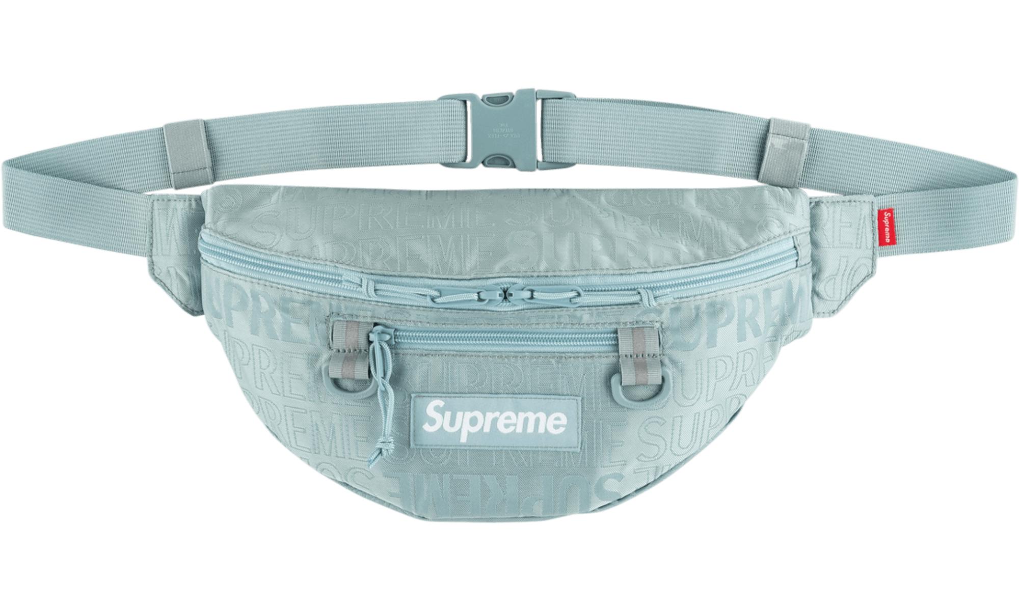 supreme blue waist bag