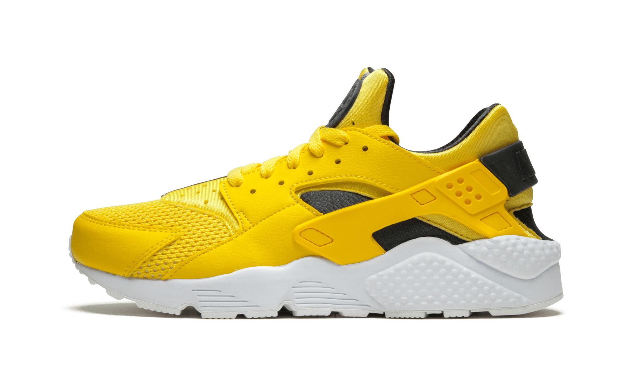 yellow nike huarache mens